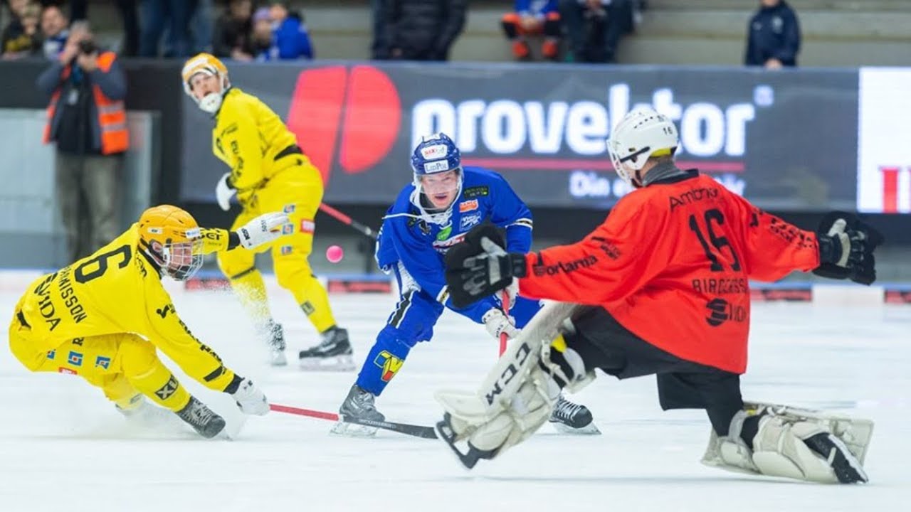 Хоккей с мячом в швеции Хоккей с мячом в швеции