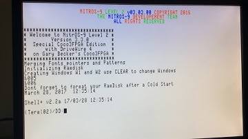 CoCo3FPGA boot from SD Card