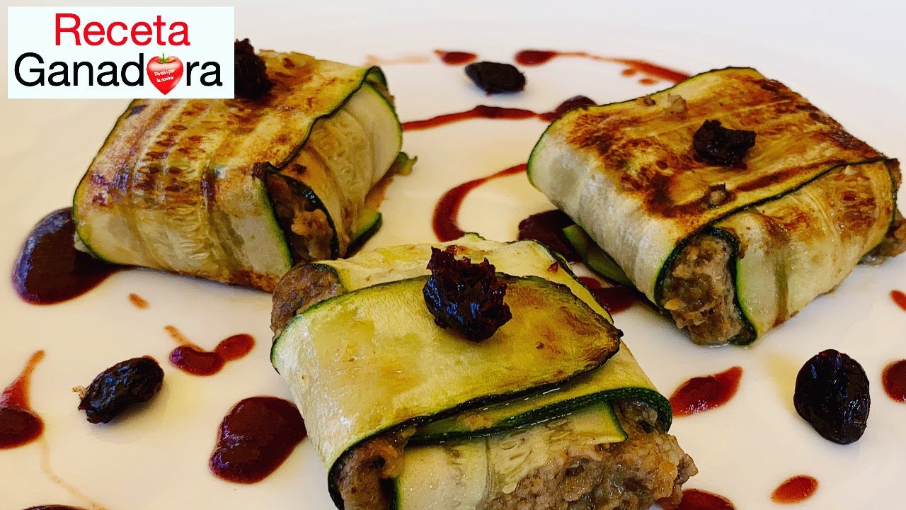 Raviolis de calabacín | Ravioles rellenos | Receta ganadora