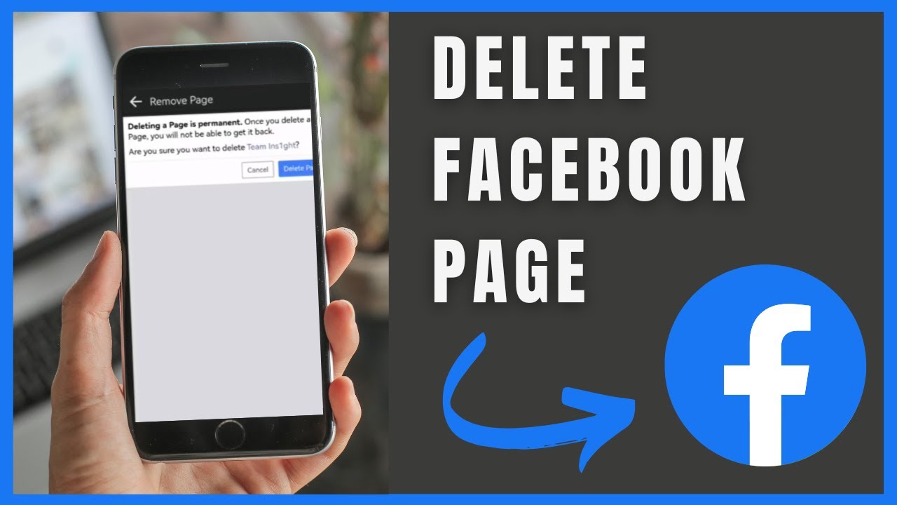 How To Permanently Delete A Facebook Page (2023) - YouTube