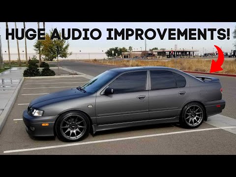 My P11 Gets A Massive Audio Upgrade! Infinti Q45 Amp Install