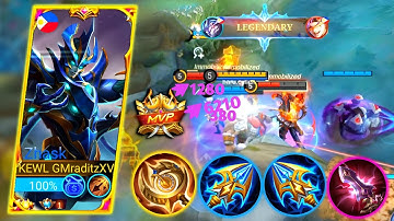 THE BEST 1 SHOT BUILD FOR ZHASK 100% DELETE | TOP GLOBAL ZHASK MLBB