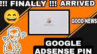 !!! FINALLY !!! GOOGLE ADSENSE PIN ARRIVED || GOOD NEWS || SWAYAM RELAN