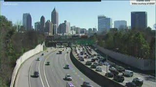 Major events snarl Saturday traffic in Atlanta