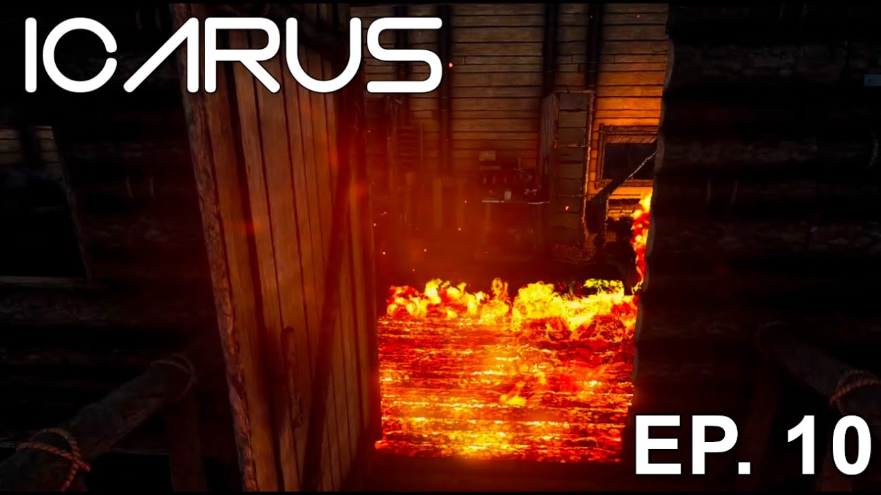 FIRE! Crafting, Steel and Concrete Icarus Ep. 10 YouTube