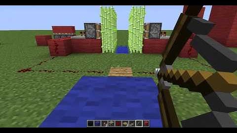 Minecraft Tutorial- How to activate redstone machines with arrows in 1.3