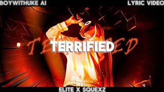 BoyWithUke AI - Terrified (Lyric Video) (With @SquexzXD)