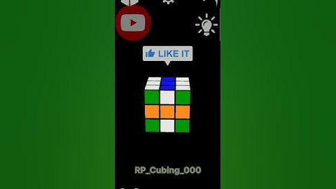 Cube donut pattern in very easy steps😱 #shorts #rubikscube