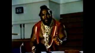 Mr. T Only Fools Brag TV Spot