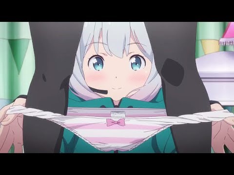 Cute striped panties! - Eromanga Sensei | Scene