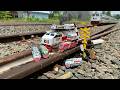 Drama Mencari & Merakit Kereta Api Kayu CC203,CC206,CC201 Vintage Perumka Anjlok Di Rel Beneran