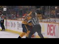 Brayden Pachal &amp; Reid Schaefer drop the gloves