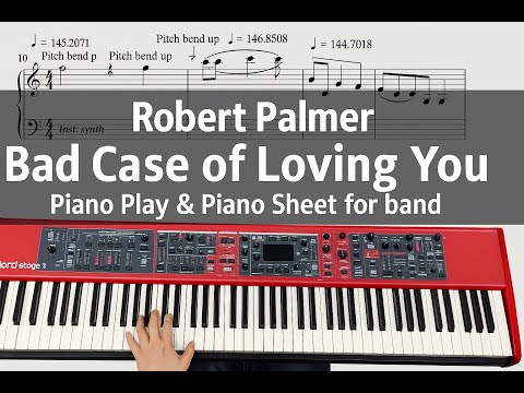 Bad Case Of Loving You (Band Keyboard Sheetmusic) - Robert Palmer
