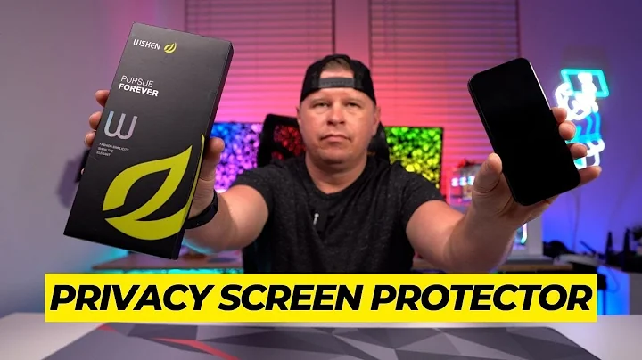 WSKEN Privacy Screen Protector for iPhone 15 Pro