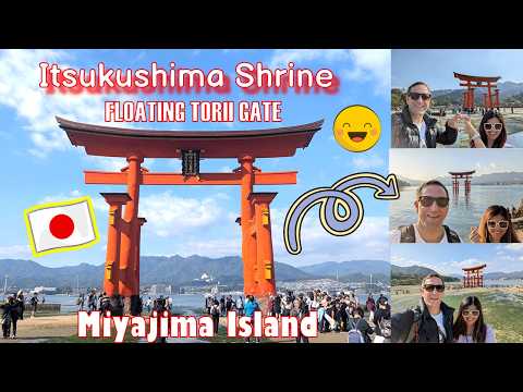 EXPLORING MIYAJIMA ISLAND VIA JR WEST MIYAJIMA FERRY+ ITSUKUSHIMA SHRINE OTORII GATE WALKING TOUR 🇯🇵