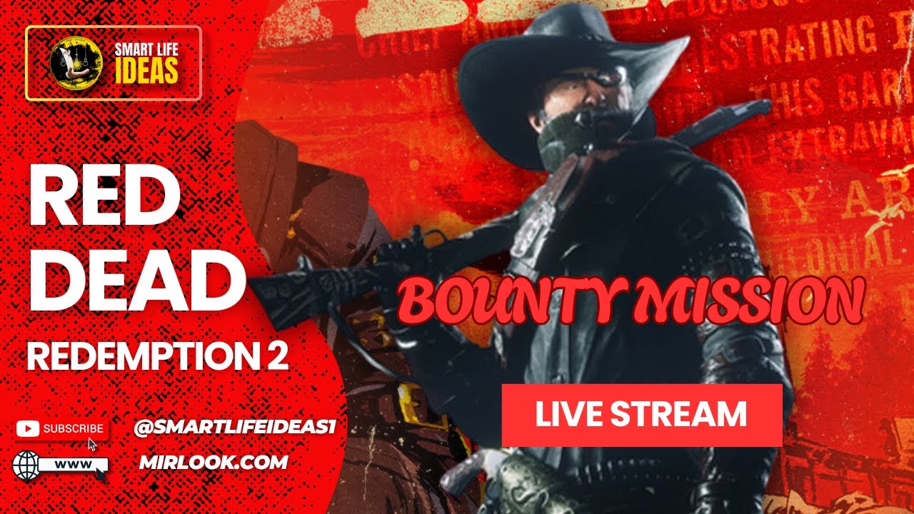 Red Dead Redemption 2 Online Live Stream | Bounty Hunter Missions ...