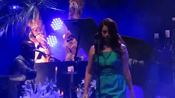 Lana Del Rey - Shades Of Cool ( live debut ) Live @ Hollywood Forever 10-18-14 HD