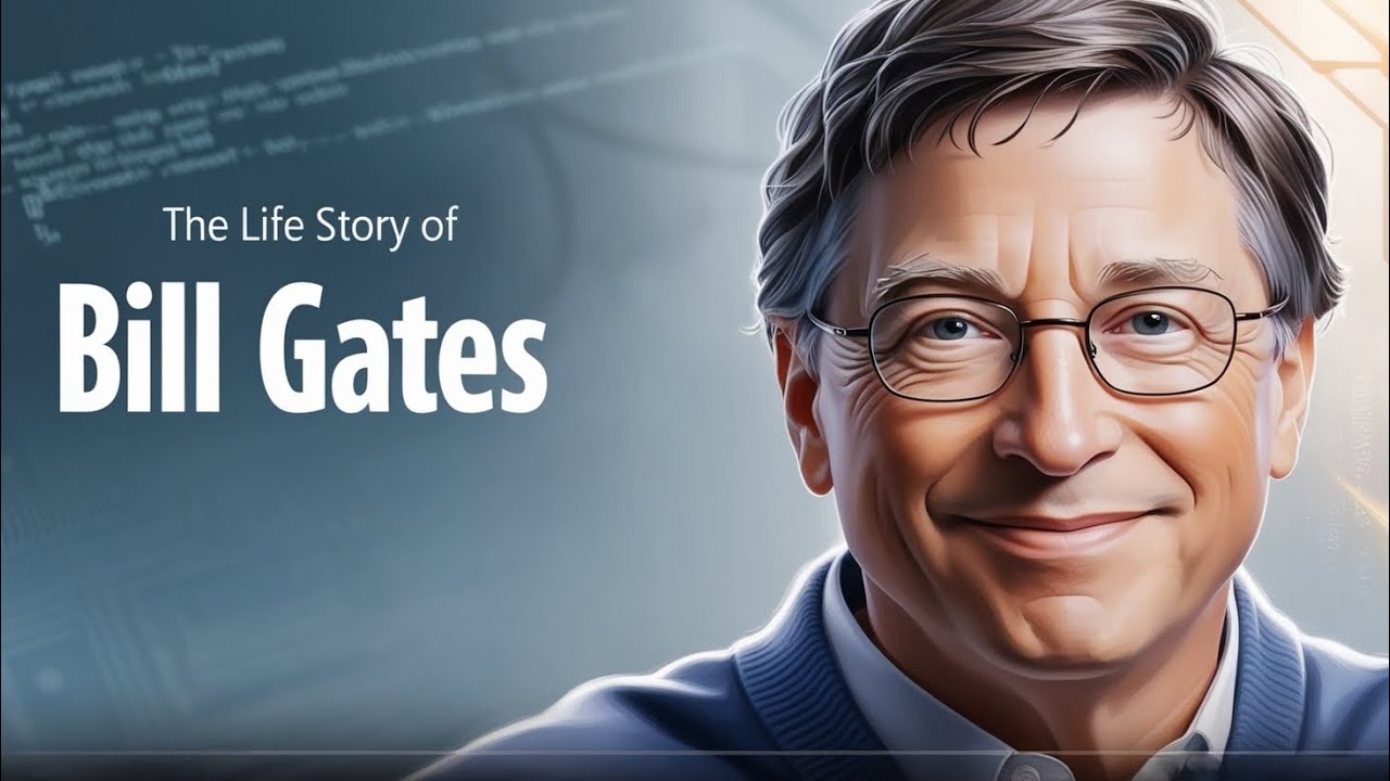 Bill Gates Life Story | Gates The Man Behind Microsoft &amp; His Global Impact | Bill Gates Net ...