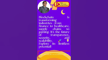 Unlocking the Potential of Blockchain / Blockchain is transforming industries #motivationalvideo