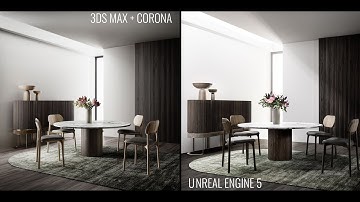 Перенос интерьера из 3ds Max в Unreal Engine 5 | Полное руководство | Итоговый рендер