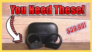 The Best Exercise Earbuds You've Never Heard Of! Holy High ET1!