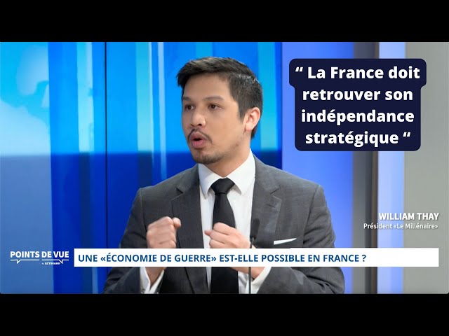 William Thay, invité du Figaro Live "Faut-il passer en économie de guerre ?"