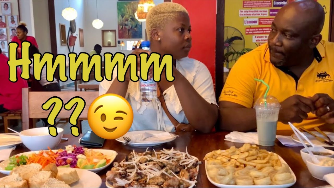 WE WENT TO A LUXURIOUS RESTAURANT IN DOUALA CAMEROON 🇨🇲 /TCHOPETYAMO