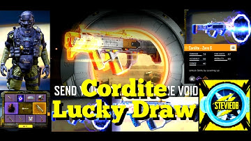 Cordite Lucky Draw | The Void | Zero G | Nikto | 1v1 Duel | Saloon | New | S6 | CODM | Stevie Obie