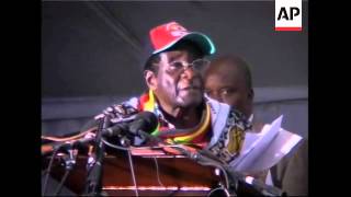 Mugabe speaks at Zanu PF annual conference
