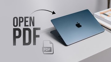 How to Open PDF in Macbook (tutorial)