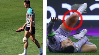 Cristiano Ronaldo’s Scary injury…