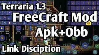 Terraria 1.3 | mod freecrafting apk+obb (android)