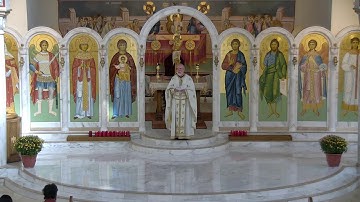 3rd Sunday of Luke with Orthros at 8:15 and Divine Liturgy at 9:30 AM