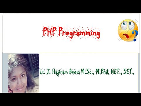 PHP Programming Factorial of a number