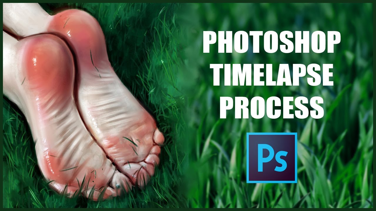 Painting Feet Timelapse YouTube