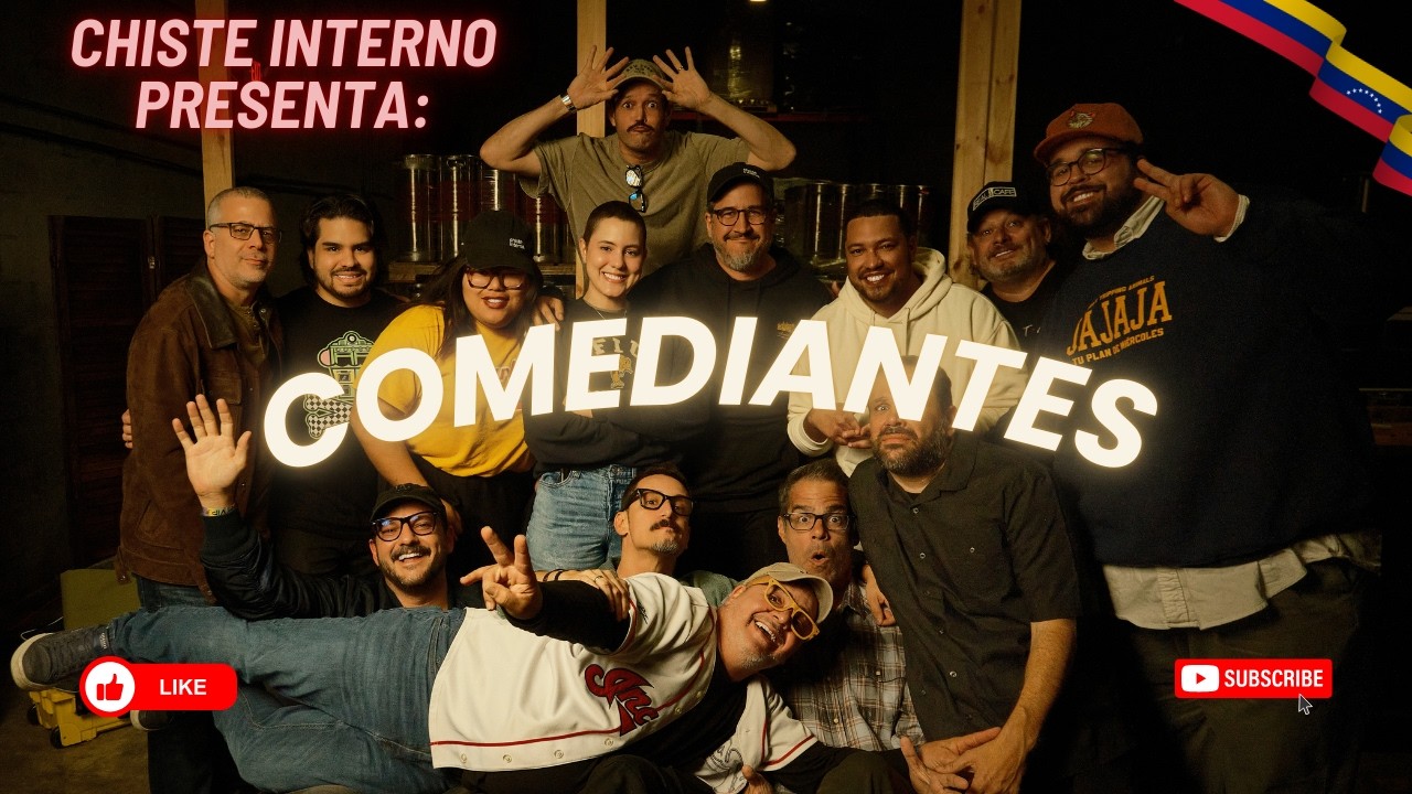 Chiste interno presenta: COMEDIANTES, edición Venezuela libre con un line up de lujo 🔝🎭🇻🇪