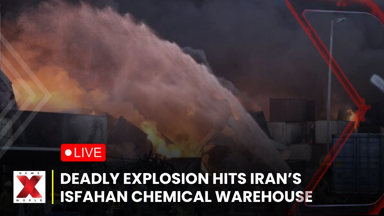 Iran Blast Live | Deadly Iran Explosion Rocks Chemical Warehouse Site | NewsX WOrld | GLobal News