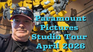 Paramount Pictures Studio Tour April 2026