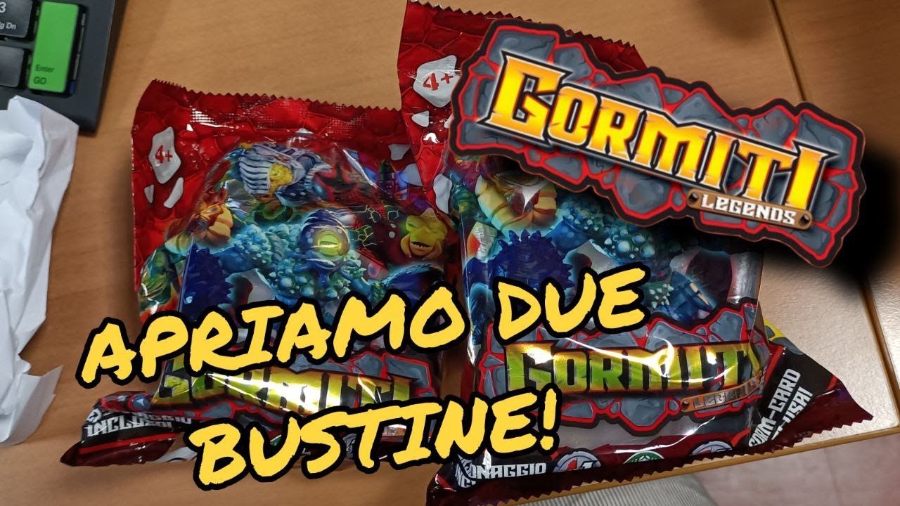 Gormiti Unboxing #2: spacchettiamo 2 bustine di GORMITI LEGENDS