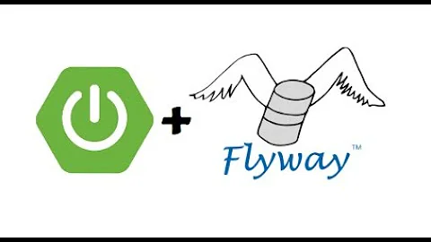 Database migration with flyway in Spring boot application