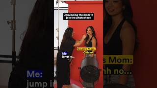 Celebrity Convincing the mom to join her daughter’s photoshoot 😅 Wealth