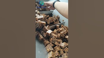 P400 Three line three size  energy date bar cutting machine  #shorts