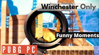 PUBG PC War Mode Funny Moments | Winchester Only | ft. Junedante Wol5ie Flash Gaming