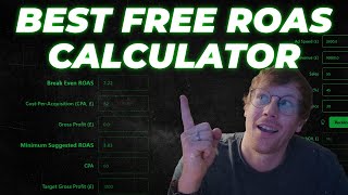 I found the BEST ROAS calculator for Shopify