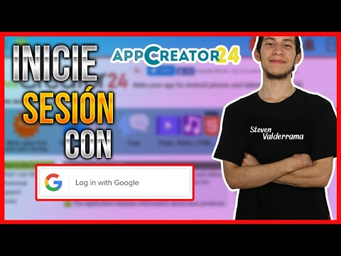 Como agregar el botón de LOGIN de GOOGLE en nuestra App (Appcreator24) | StevenApps