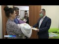 Михаил Евраев в перинатальном центре вручил подарки для новорожденных