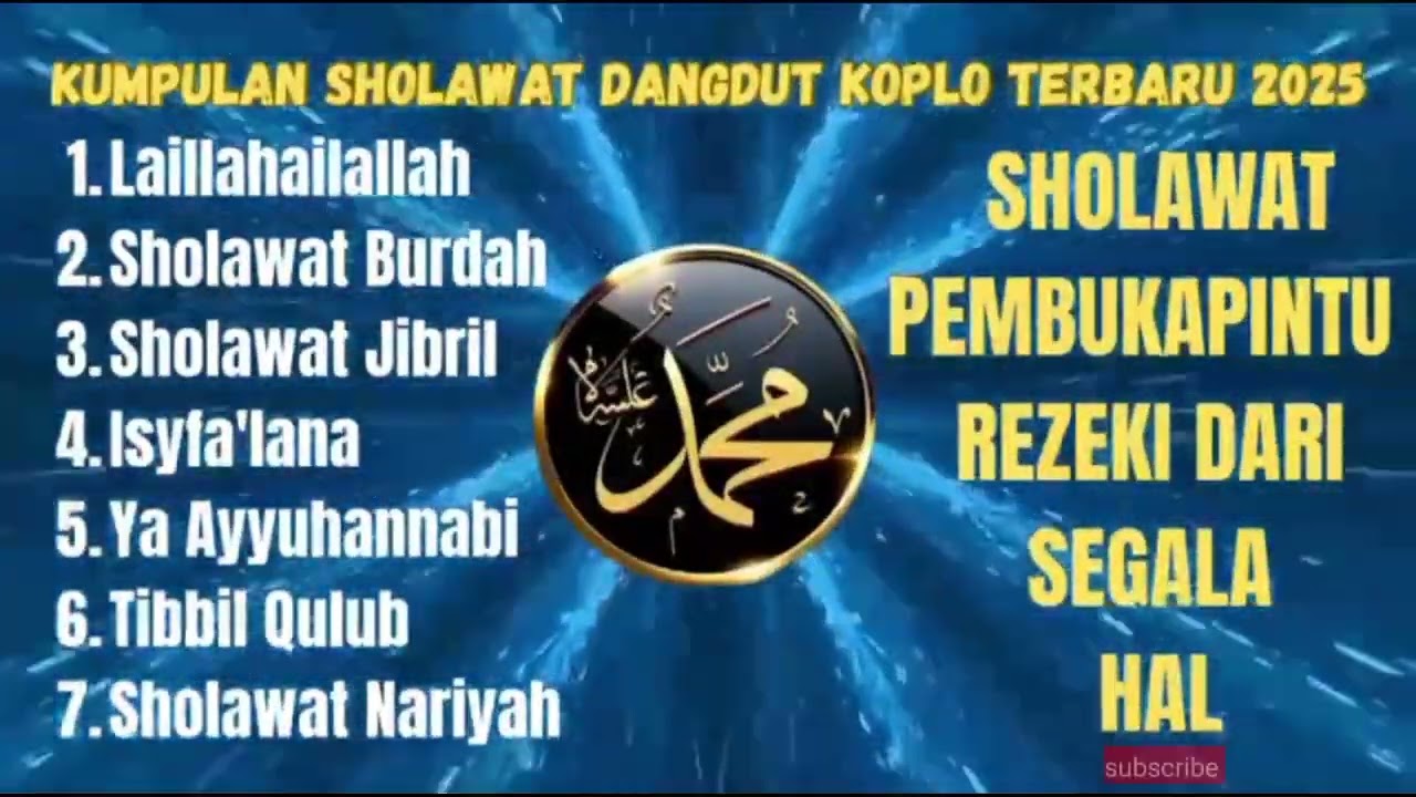 KUMPULAN SHOLAWAT DANGDUT KOPLO TERBAIK TIKTOK 2025 | SHOLAWAT PENARIK REZEKI PALING MUSTAJAB 