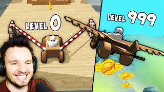 ERSTELLE EIN LEVEL 9.999.999 FLUGZEUG UM ZU GEWINNEN!! | Make it Fly screenshot 4