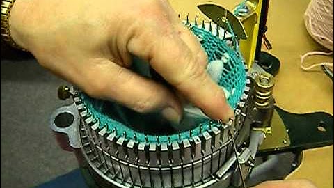 Sock Machine Experiences: Thrumming on the Knitting Machine by Carole Wurst