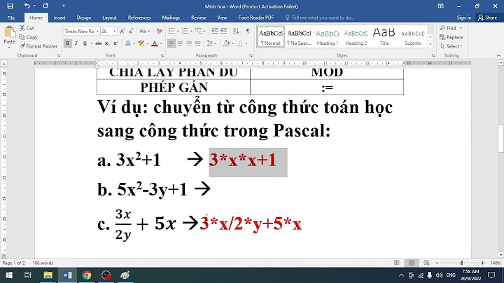 Cách lập trình giải bài toán bằng pascal